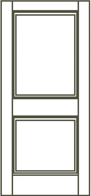 Customizable raised collection door diagram